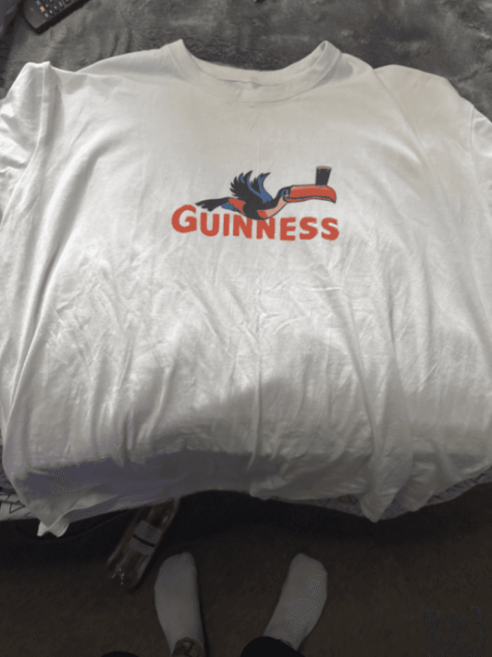 Super Chill Guinness Toucan Graphic Tee XL
